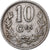 Luxemburg, Charlotte, 10 Centimes, 1924, Kupfer-Nickel, SS, KM:34