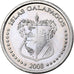 GALAPAGOS ISLANDS, 5 Centavos, 2008, Copper-nickel, MS(63), KM:2