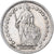 Svizzera, Franc, 1921, Bern, Argento, BB+, KM:24
