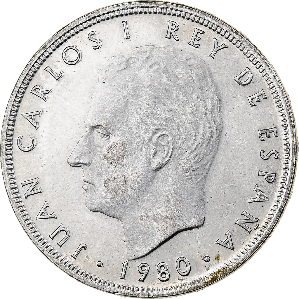 Spagna, Juan Carlos I, 100 Pesetas, 1980, Madrid, Rame-nichel, FDC, KM:820