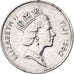 Fiji, Elizabeth II, 10 Cents, 1990, Nickel plated steel, AU(55-58), KM:52a