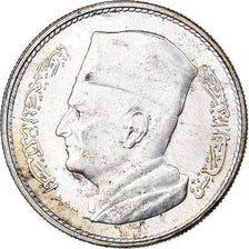 Marocco, Mohammed V, Dirham, AH 1380/1960, Paris, Argento, SPL-, KM:55
