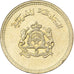 Marrocos, al-Hassan II, 10 Santimat, 1987/AH1407, Paris, Alumínio-Bronze