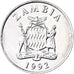 Zambia, 50 Ngwee, 1992, British Royal Mint, Nickel plated steel, MS(65-70)
