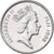 Fiji, Elizabeth II, 5 Cents, 1995, British Royal Mint, Nickel plated steel
