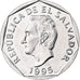El Salvador, 10 Centavos, 1995, British Royal Mint, Copper-Nickel Clad Steel