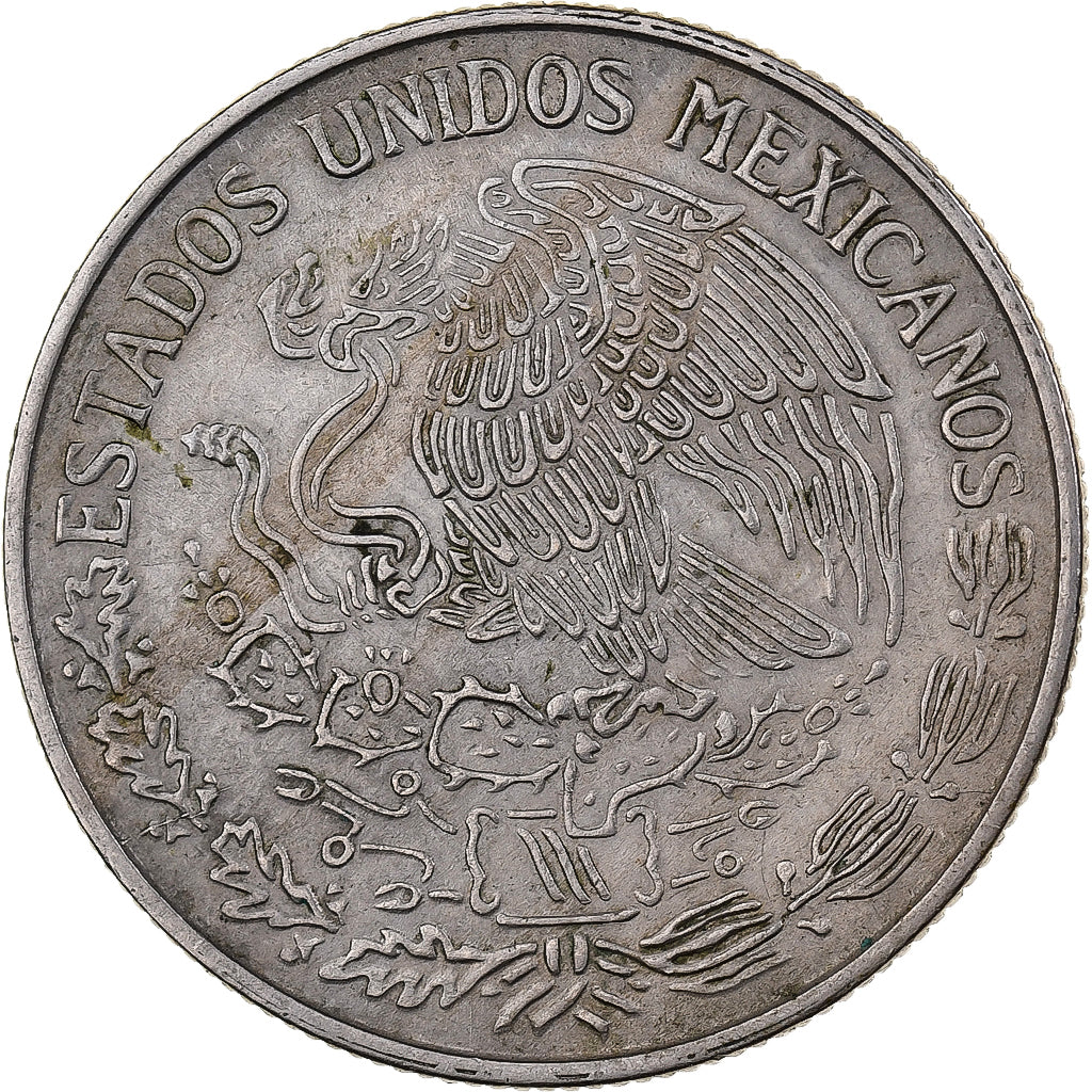 Mexico, Peso, 1975, Mexico City, Copper-nickel, EF(40-45), KM:460