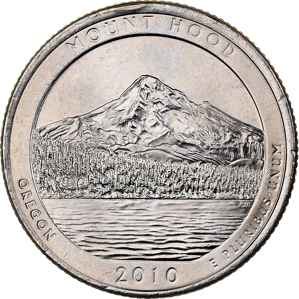 Stati Uniti, Quarter, 2010, U.S. Mint, Rame ricoperto in rame-nichel, SPL
