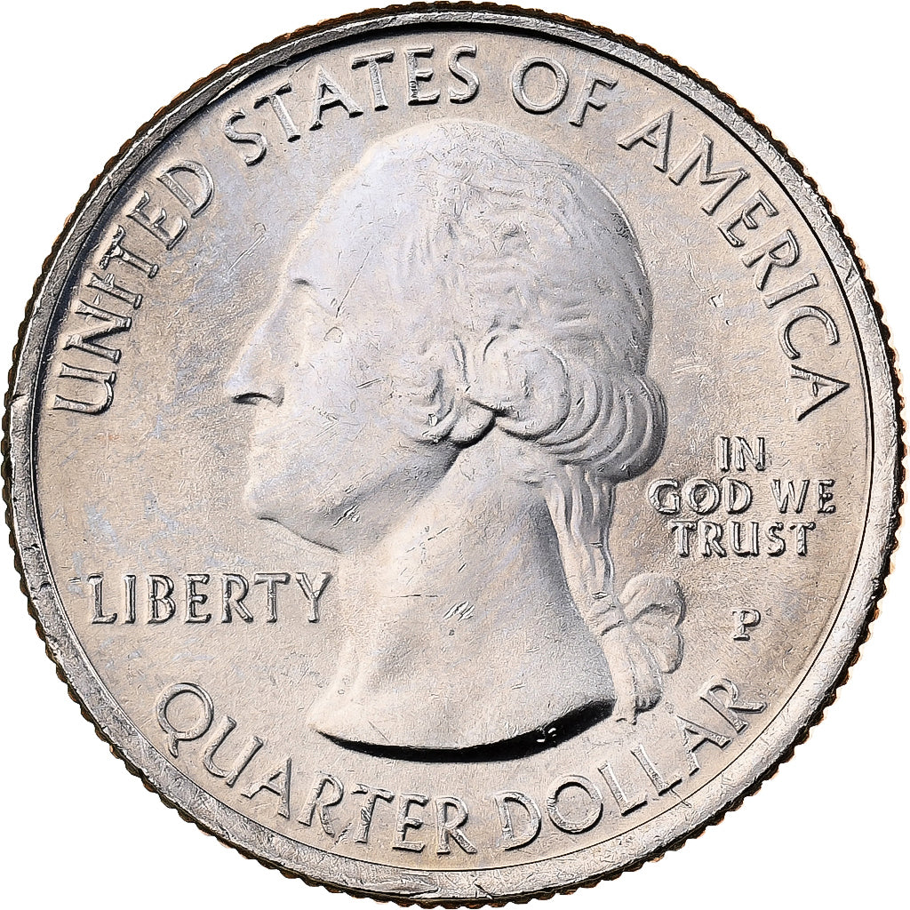 Stati Uniti, Quarter, 2010, U.S. Mint, Rame ricoperto in rame-nichel, SPL