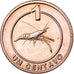 CABINDA, Centavo, 2008, Copper Plated Steel, MS(63), KM:14