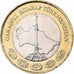 Turkmanistan, Manat, 2010, Bi-Metallic, UNZ, KM:103