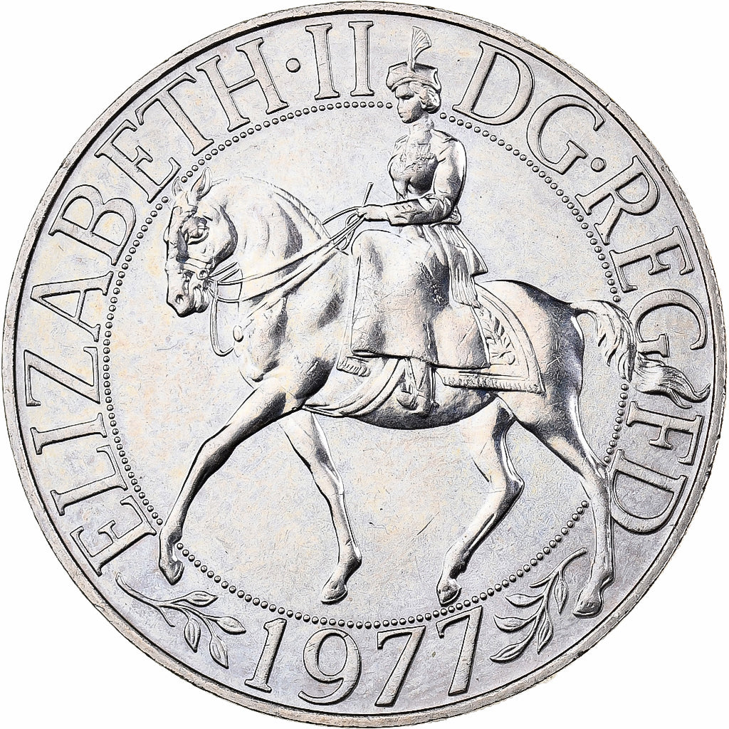 Grã-Bretanha, Elizabeth II, 25 New Pence, 1977, British Royal Mint
