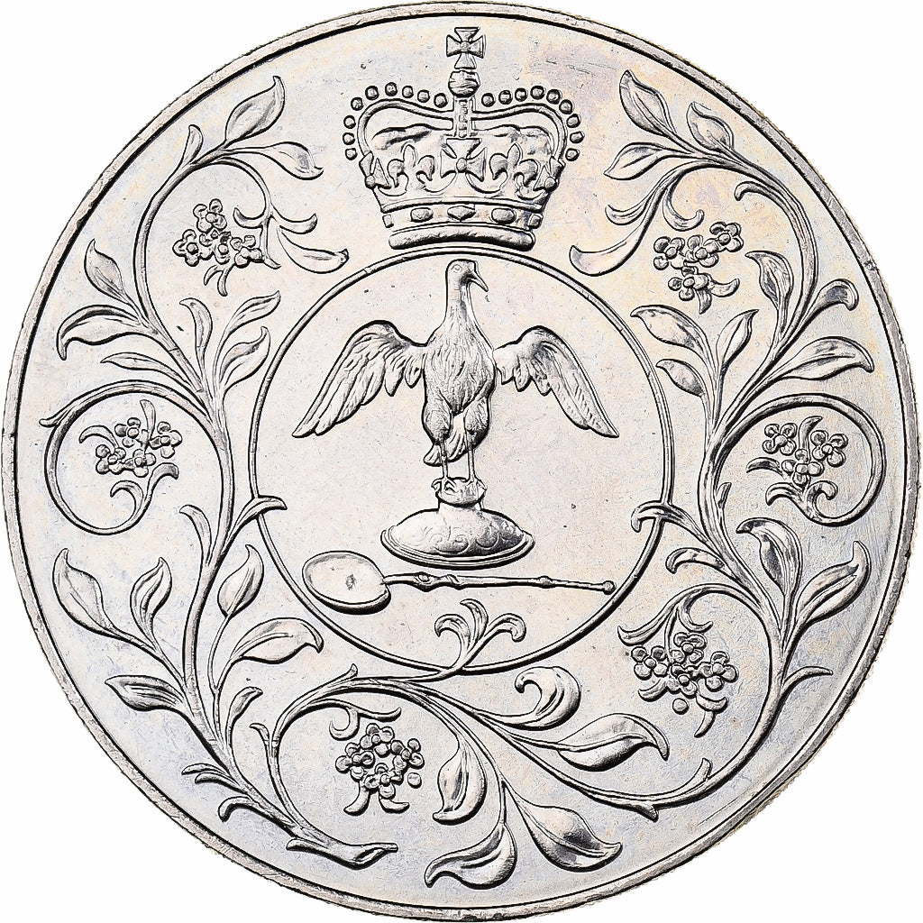 Grã-Bretanha, Elizabeth II, 25 New Pence, 1977, British Royal Mint