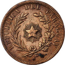 Paraguay, 4 Centesimos, 1870, Rame, BB, KM:4.2