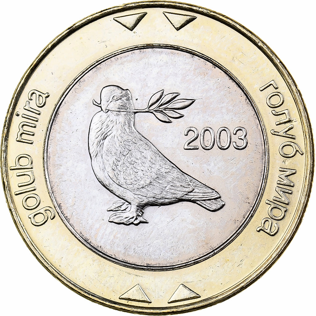 Bosnia - Erzegovina, 2 Konvertible Marka, 2003, British Royal Mint