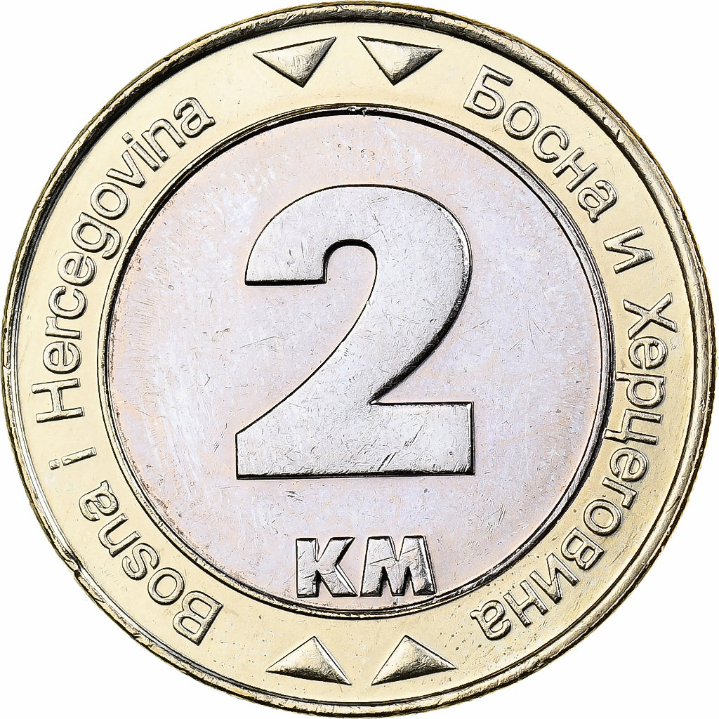 Bosnia - Erzegovina, 2 Konvertible Marka, 2003, British Royal Mint
