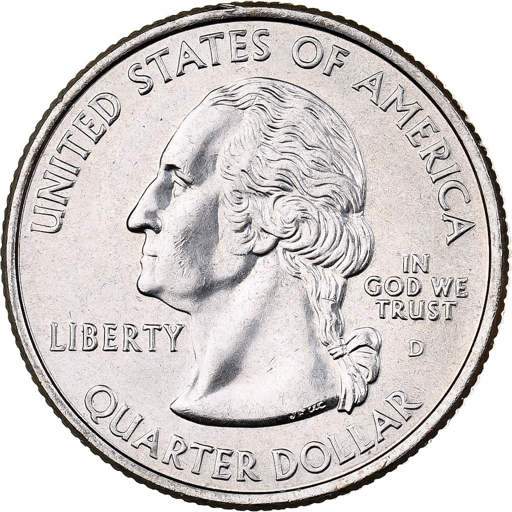 United States, Quarter, 2008, U.S. Mint, Copper-Nickel Clad Copper, MS(63)