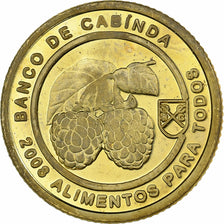 CABINDA, 5 Centavos, 2008, Brass plated steel, MS(63), KM:16