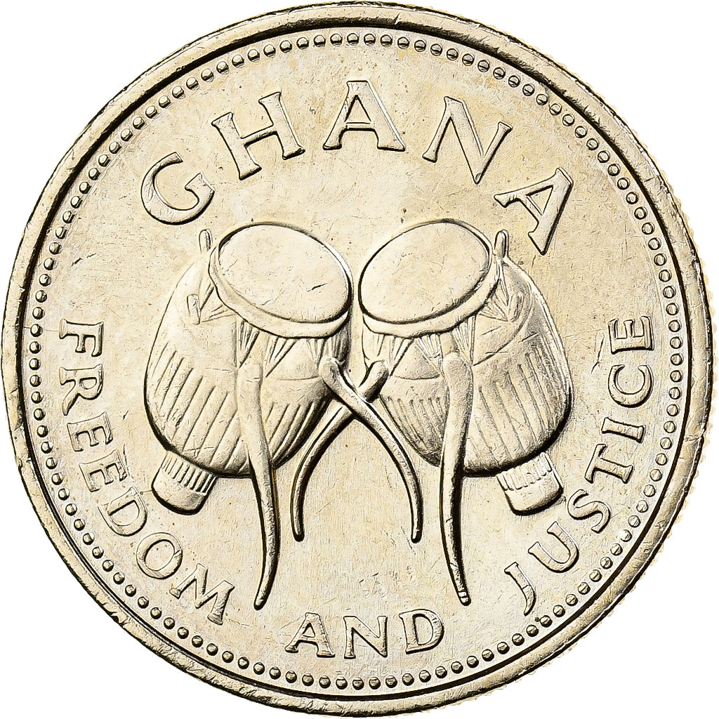 Ghana, 500 Cedis, 1996, Nichel-ottone, FDC, KM:34