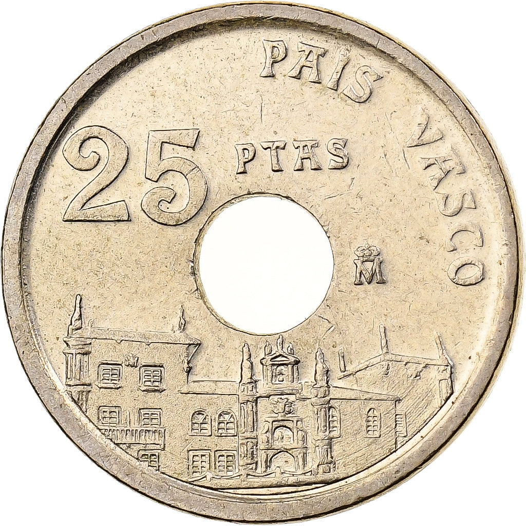 Spanien, Juan Carlos I, 25 Pesetas, 1993, Madrid, Aluminum-Bronze, SS+, KM:920