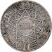 Morocco, Mohammed V, 5 Francs, AH 1352/1933, Paris, Silver, VF(30-35), KM:37