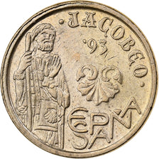 Spain, Juan Carlos I, 5 Pesetas, 1993, Madrid, Aluminum-Bronze, AU(55-58)