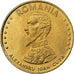 Romania, 50 Lei, 1995, Acciaio ricoperto in ottone, SPL, KM:110