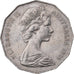 Australia, Elizabeth II, 50 Cents, 1976, Copper-nickel, EF(40-45), KM:68