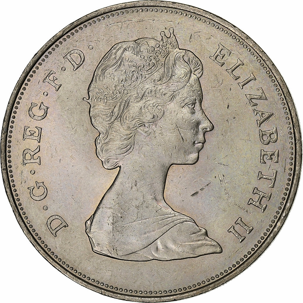 Groot Bretagne, Elizabeth II, 25 New Pence, 1981, Cupro-nikkel, FDC, KM:925