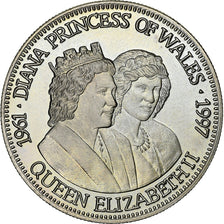 Liberia, 5 Dollars, 1997, Cobre - níquel, SC, KM:459