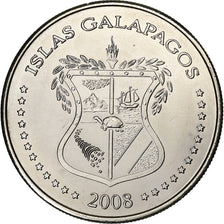 GALAPAGOS ISLANDS, 50 Centavos, 2008, Kupfer-Nickel, UNZ, KM:5