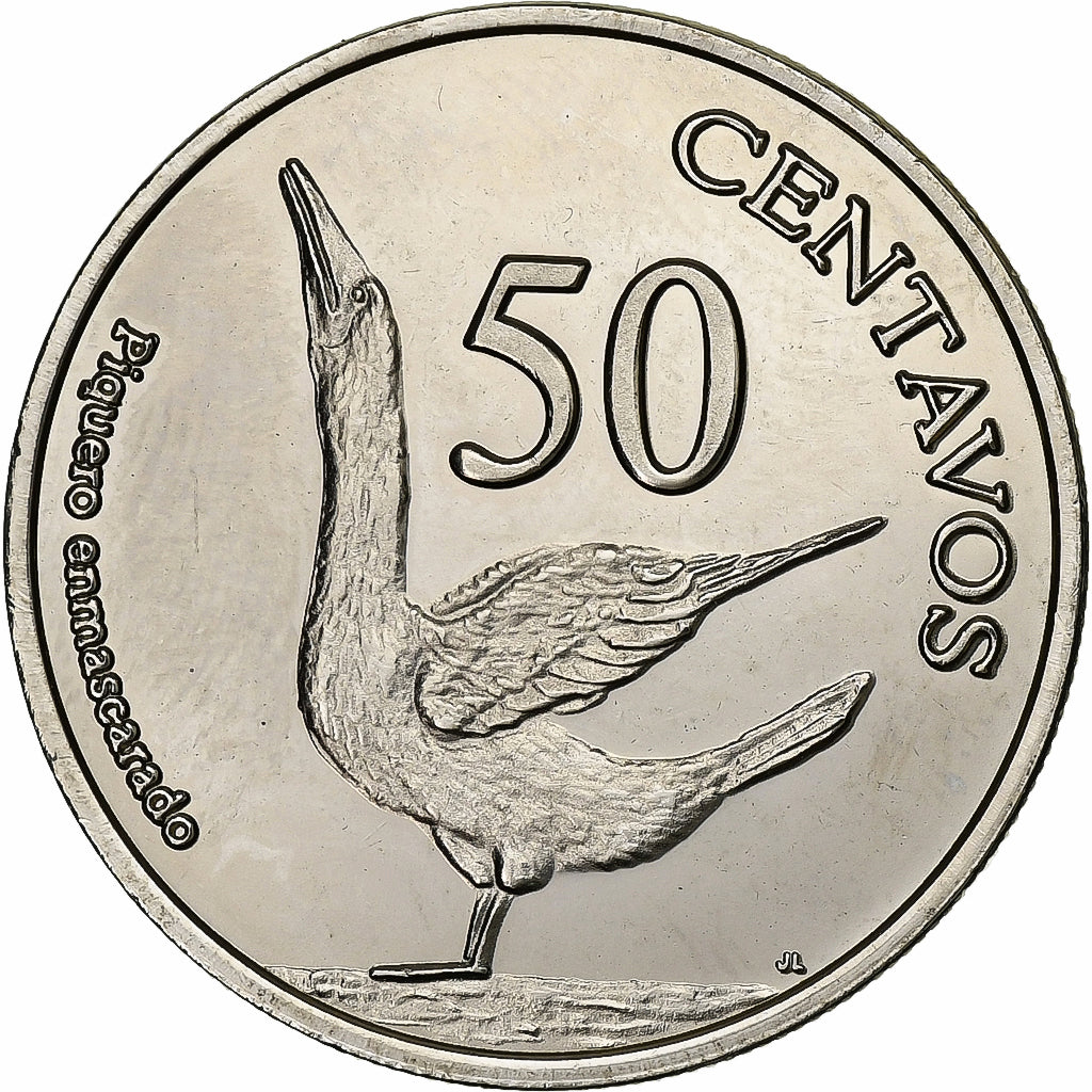 GALAPAGOS ISLANDS, 50 Centavos, 2008, Kupfer-Nickel, UNZ, KM:5