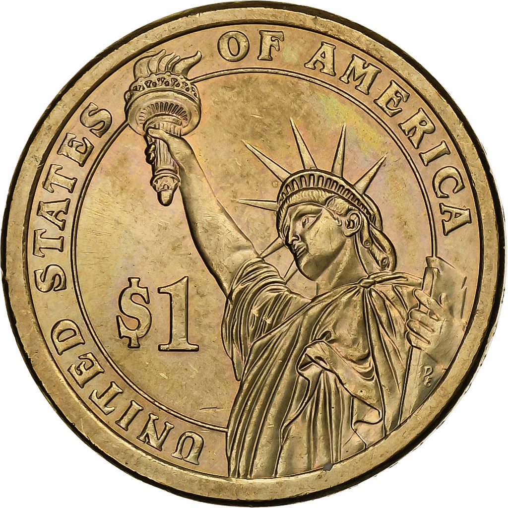 Vereinigte Staaten, Dollar, 2010, U.S. Mint, Copper-Zinc-Manganese-Nickel Clad