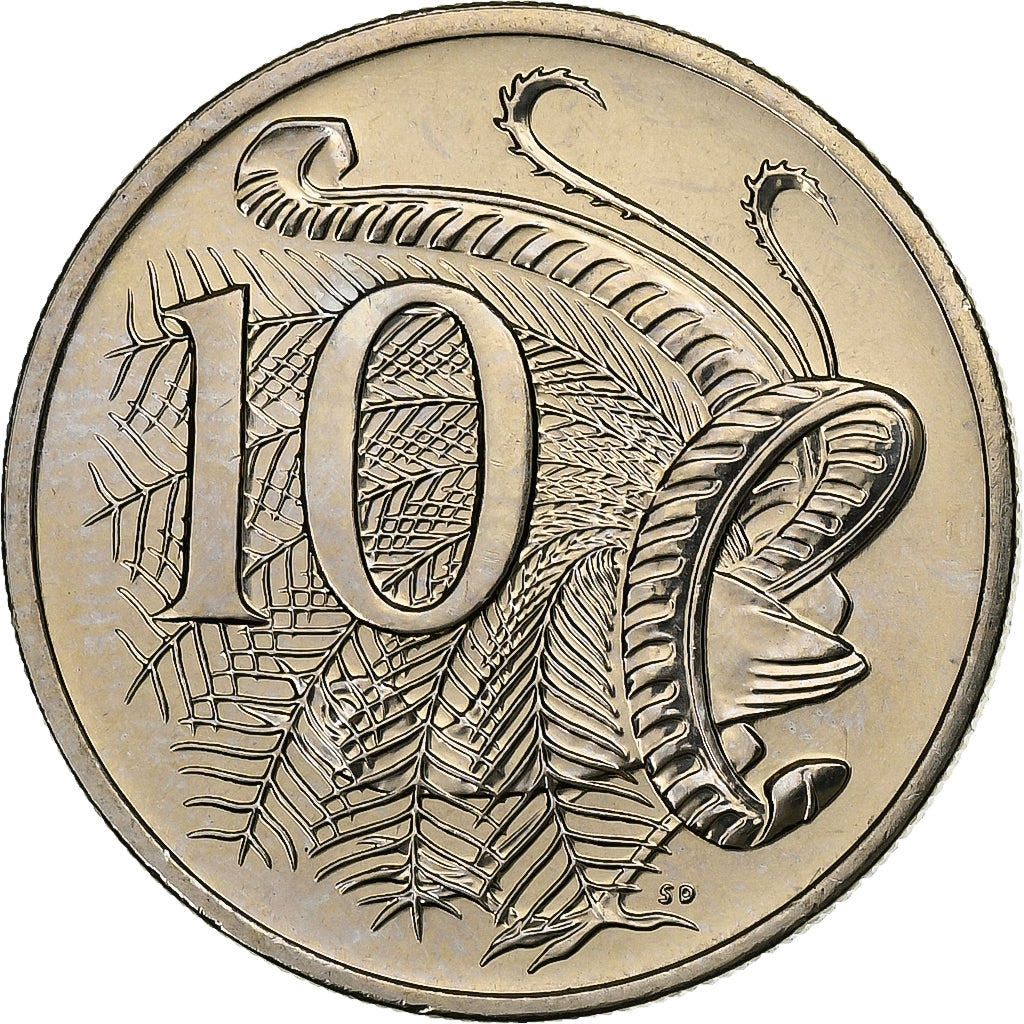 Australië, Elizabeth II, 10 Cents, 2005, Cupro-nikkel, FDC, KM:402
