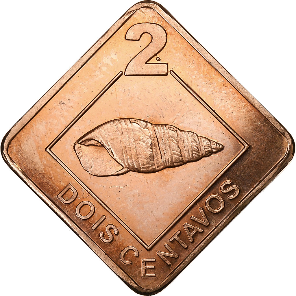 CABINDA, 2 Centavos, 2008, Acciaio placcato rame, SPL, KM:15