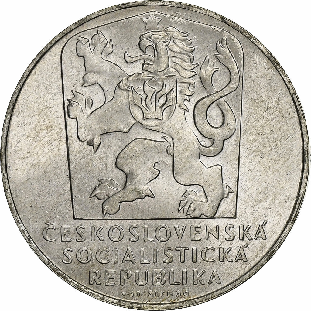 Tschechoslowakei, 25 Korun, 1970, Silber, STGL, KM:69
