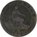 Spanje, Provisional Government, 10 Centimos, 1870, Madrid, Koper, FR, KM:663
