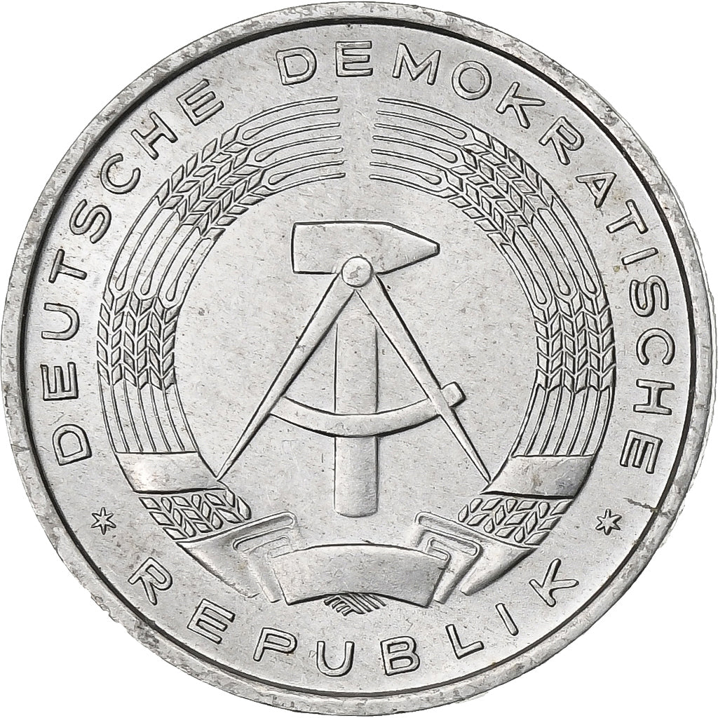 DUITSE DEMOCRATISCHE REPUBLIEK, 10 Pfennig, 1967, Berlin, Aluminium, PR, KM:10