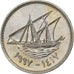 Kuwait, Jabir Ibn Ahmad, 20 Fils, 1997/AH1417, Copper-nickel, MS(63), KM:12