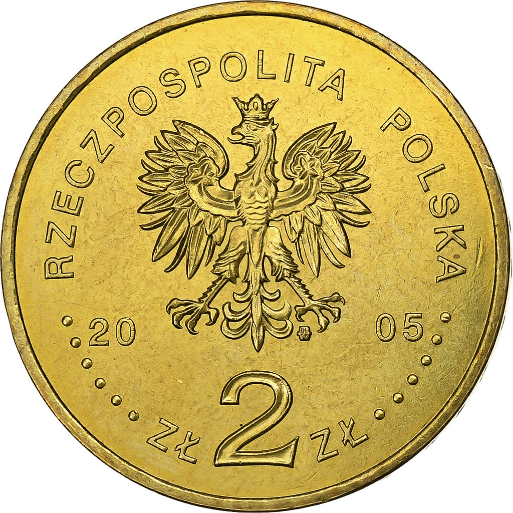Polonia, 2 Zlote, 2005, Warsaw, Ottone, FDC, KM:524
