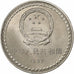 CHINA, VOLKSREPUBLIEK, Yuan, 1992, Nickel Clad Steel, PR, KM:390