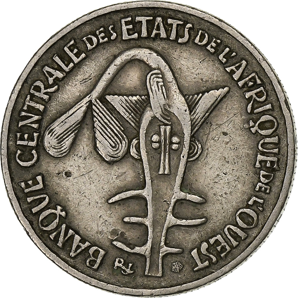 West Afrikaanse Staten, 50 Francs, 1972, Paris, Cupro-nikkel, ZF, KM:6