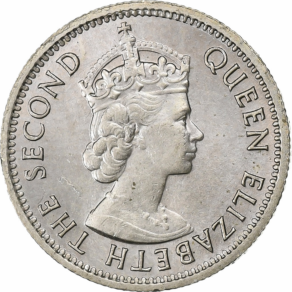 Malesia & Borneo britannico, 5 Cents, 1957, Rame-nichel, FDC, KM:1