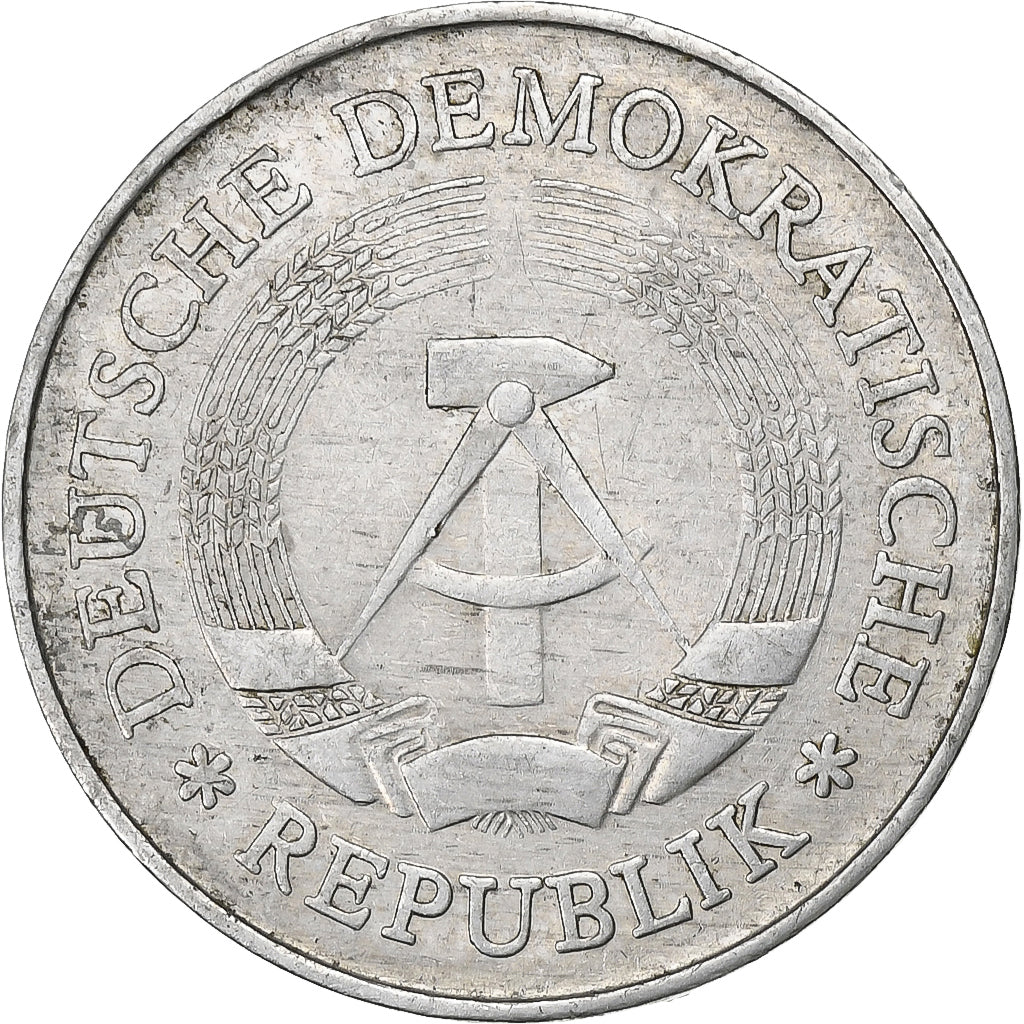 GERMAN-DEMOCRATIC REPUBLIC, Mark, 1977, Berlin, Aluminium, SS, KM:35.2