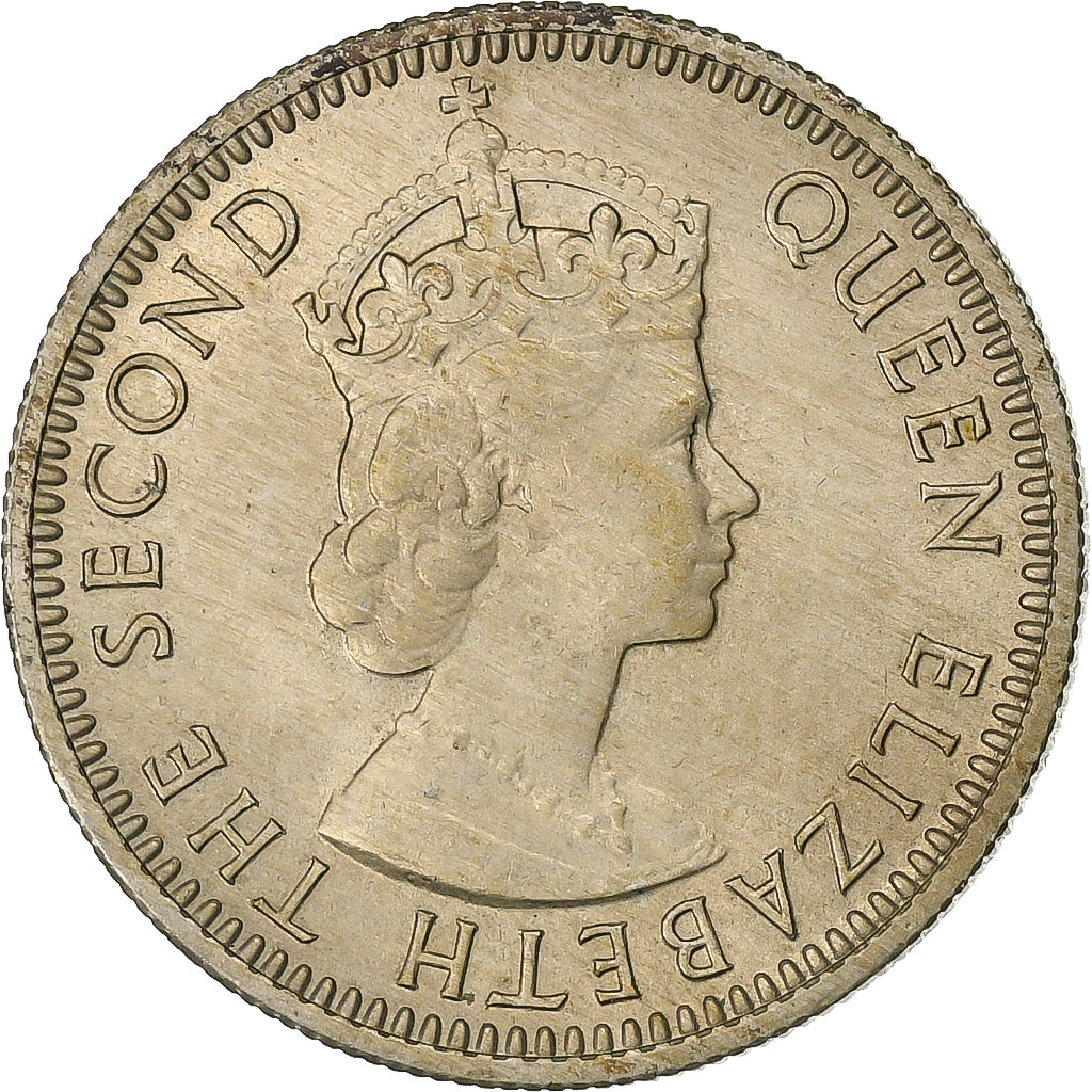 Malesia & Borneo britannico, 10 Cents, 1961, Heaton, Rame-nichel, SPL-, KM:2