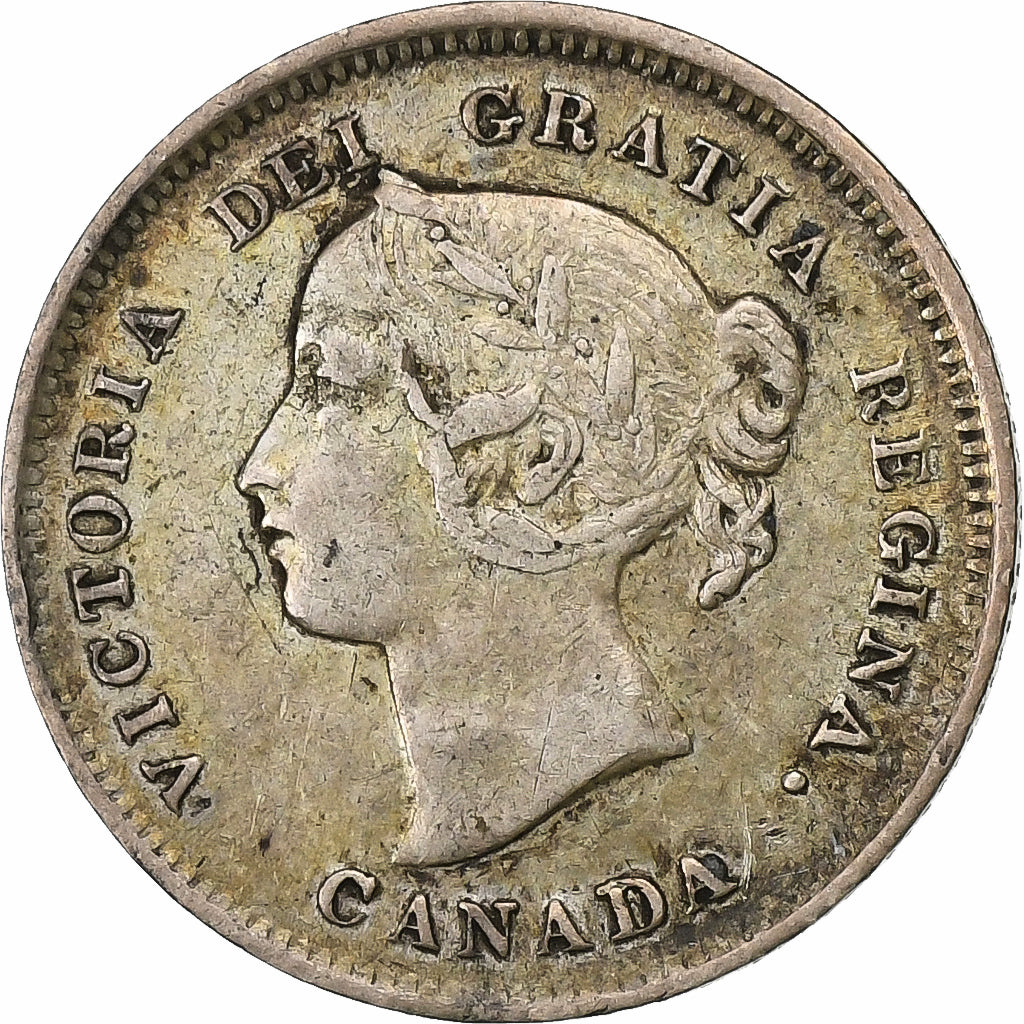 Kanada, Victoria, 5 Cents, 1899, Silber, SS, KM:2