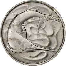 Singapore, 20 Cents, 1977, Singapore Mint, Copper-nickel, MS(65-70), KM:4