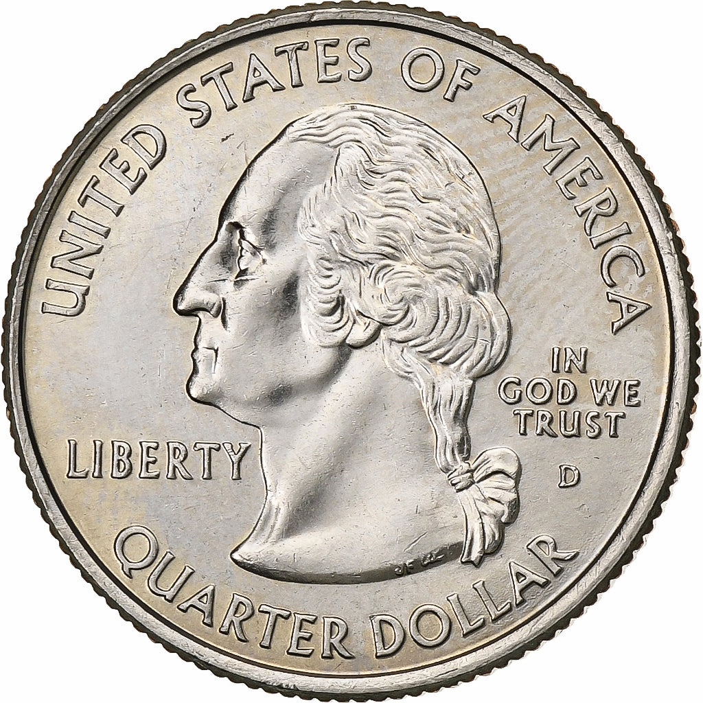Estados Unidos da América, Quarter, 2006, U.S. Mint, Cobre Revestido a