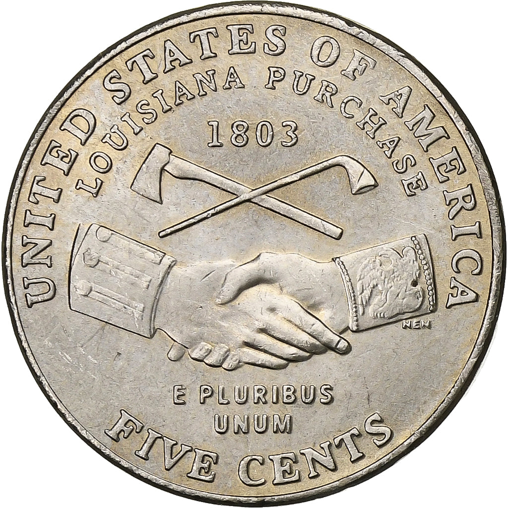 Verenigde Staten, 5 Cents, Jefferson - Westward Expansion - Lewis & Clark