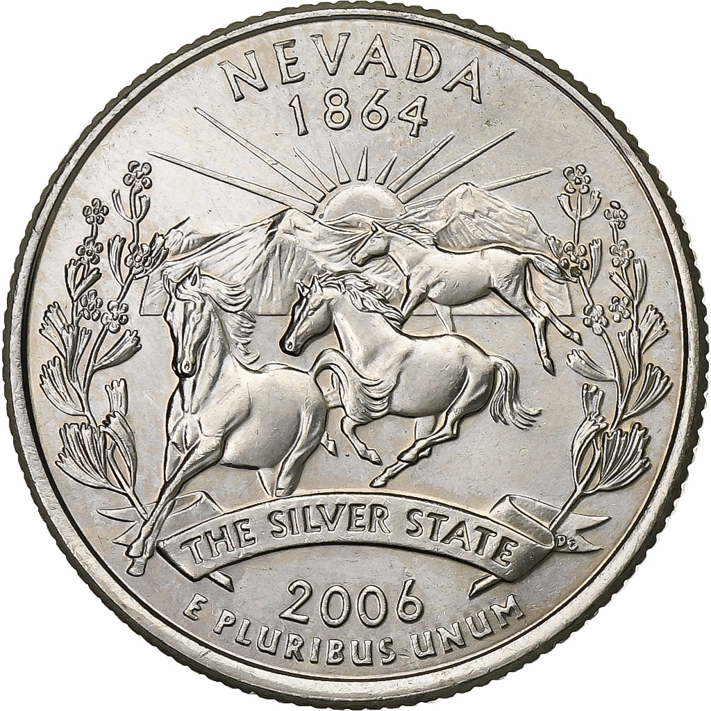 Vereinigte Staaten, Quarter, 2006, U.S. Mint, Copper-Nickel Clad Copper, STGL